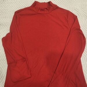 No Boundaries Red Long Sleeve Top